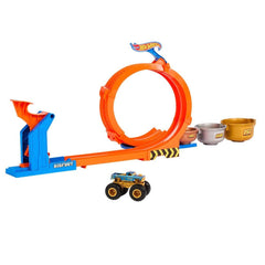 Nessiworld JBX64 Hot Wheels Monster Trucks Loop and Tumble Bigfoot Playground