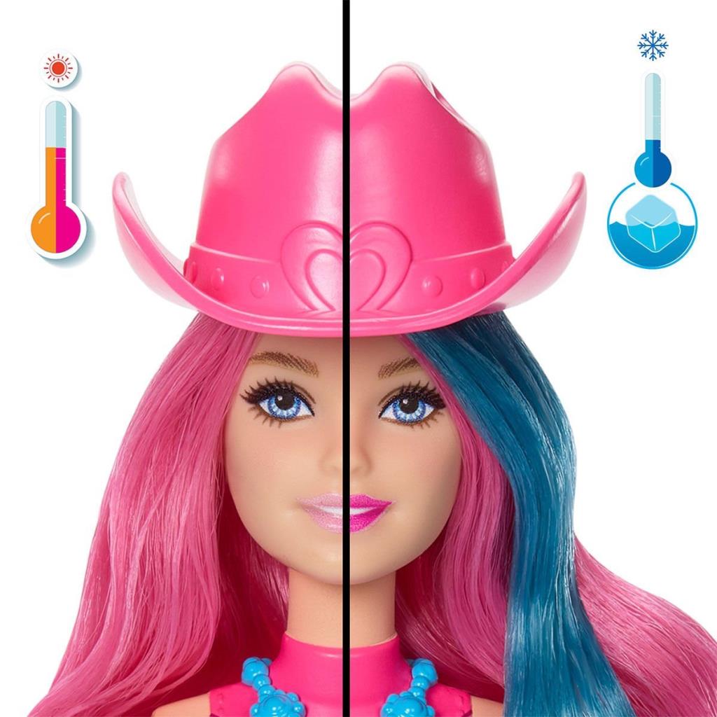 Nessiworld JCP01 Barbie Color Reveal - Color Changing Surprise Barbie Disco Star Series