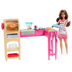 Nessiworld JCT06 Teresa and Her Kitchen Playset - Barbie and Teresa Recipe for Friendship
