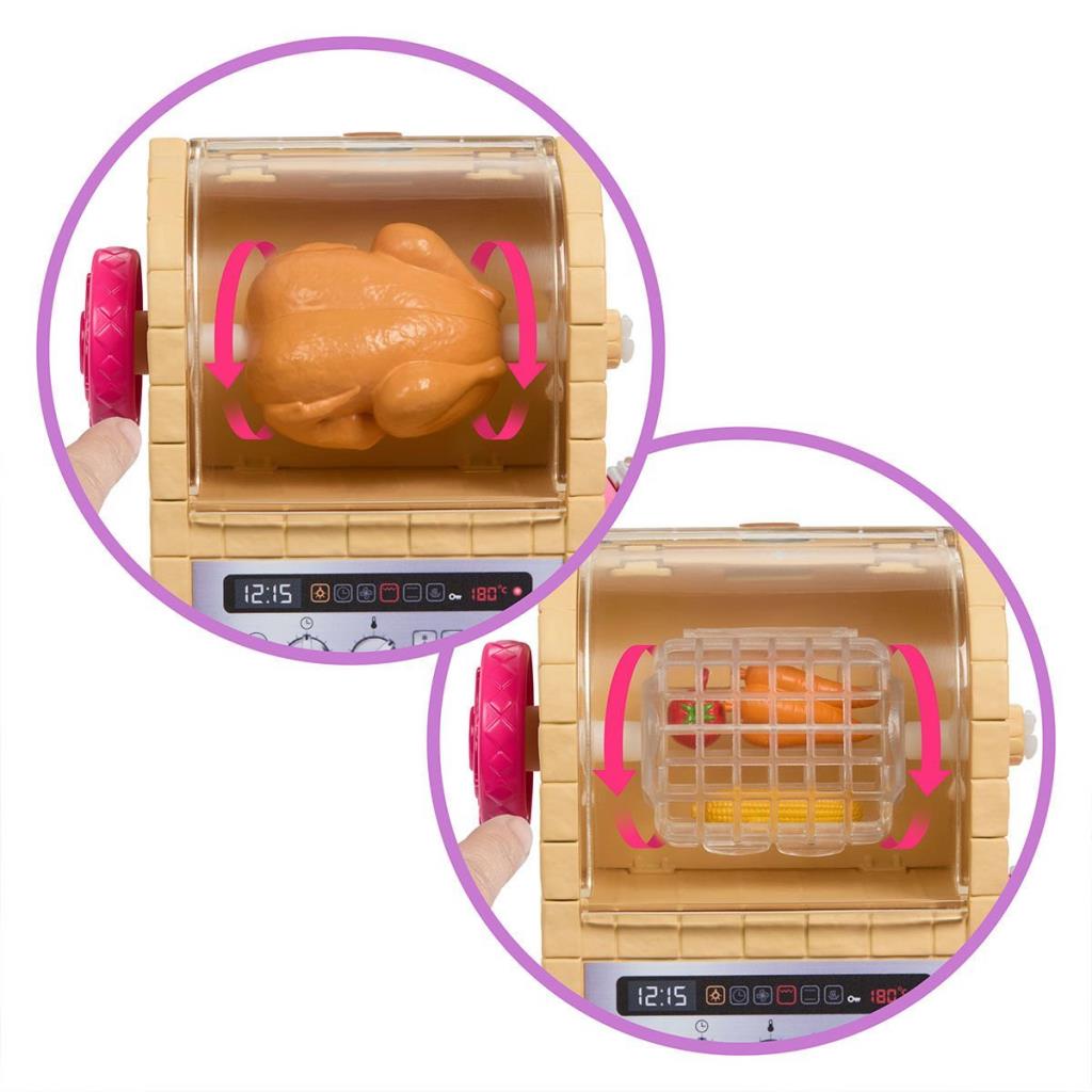 Nessiworld JCT06 Teresa and Her Kitchen Playset - Barbie and Teresa Recipe for Friendship