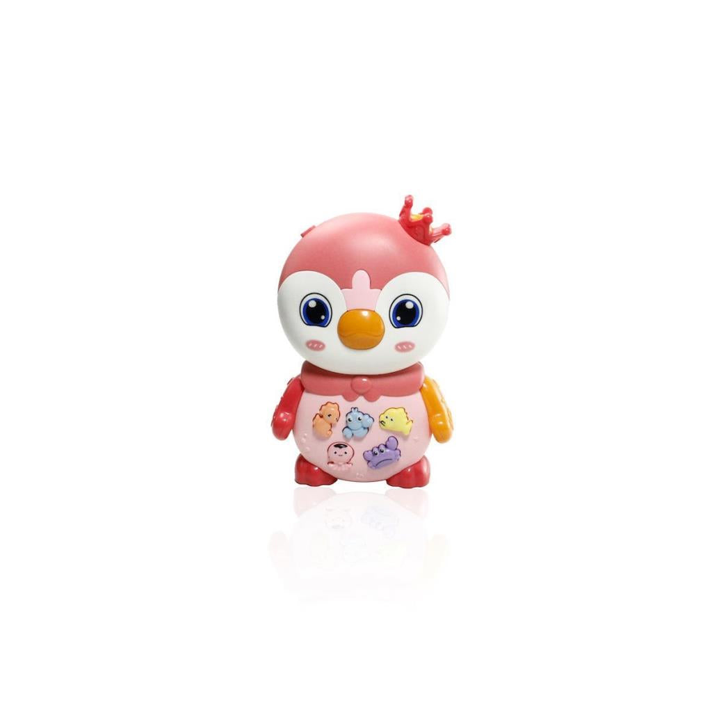 JLG-855-136A LIGHT AND MUSICAL PENGUIN DOLL
