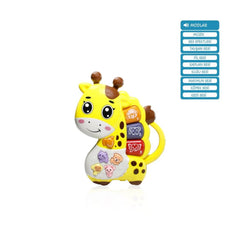 JLG-855-69A Giraffe with Lights and Music