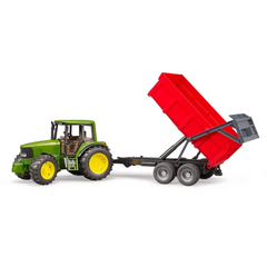 Nessiworld John Deere 6920 Tractor and Red Trailer