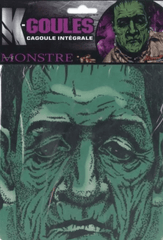 Kafaya Tam Geçmeli Bez Frankenstein Maskesi - Streç Korku Maskesi - 3D Baskılı Maske Model 5