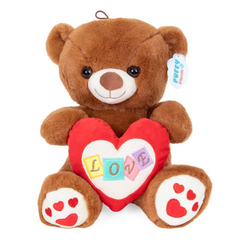 Nessiworld Heart Bear Plush 30 cm