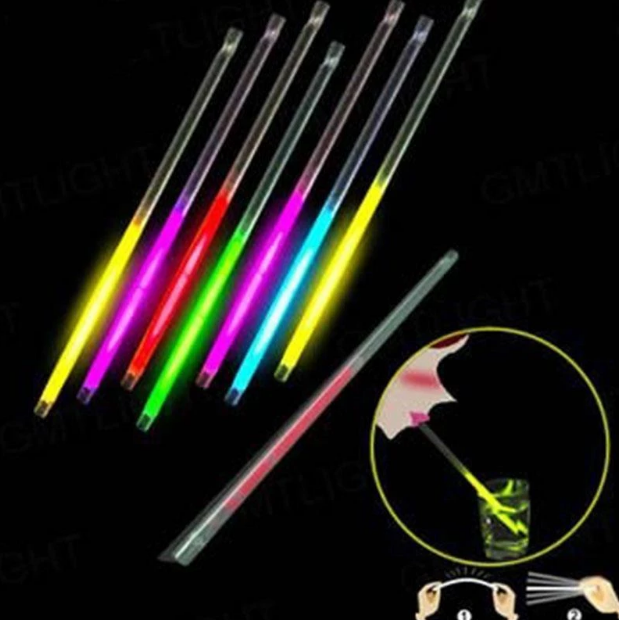 NessiWorld Glow in the Dark Glow Phosphorescent Pipette 3 Colors 3 Pieces