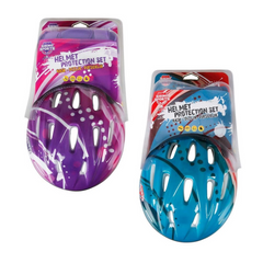 Ensemble de protections pour casque, genouillères et coudes Nessiworld, taille M