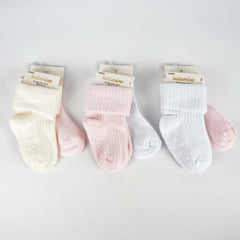 Nessiworld Ginny 2-Pack Abs Baby Girl Socks K44109 Assortment