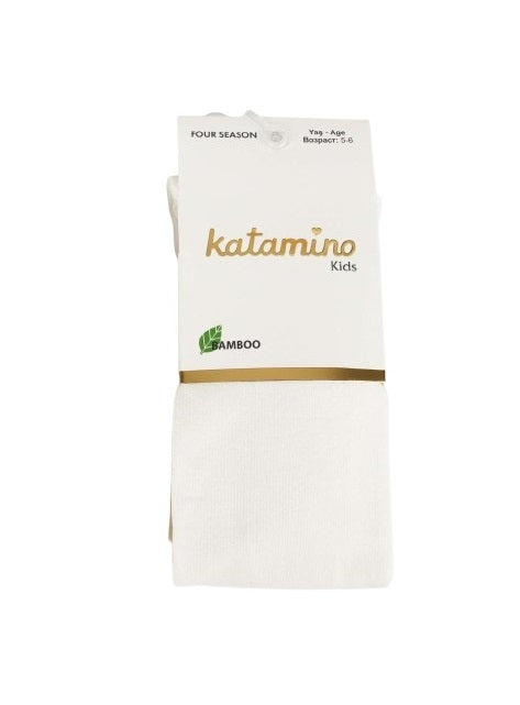 Nessiworld Mirabel Girls Bamboo Tights K30207 Cream