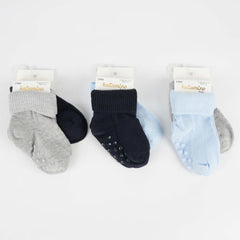 Nessiworld Stew 2-Pack Abs Baby Boy Socks K44053 Assortment
