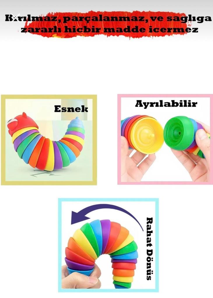 Nessiworld Kayyum Cute Educational Caterpillar 2310