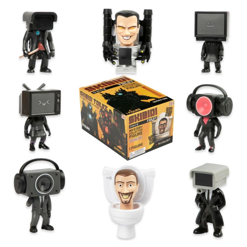 Nessiworld KBD00000 Skibidi Toilet Figure Surprise Package