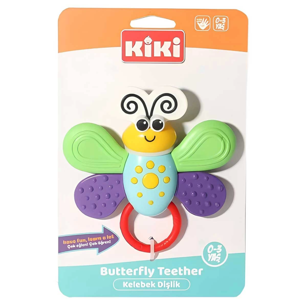 NessiWorld KikiButterflyTeethguardRattle2201