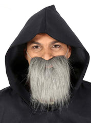 Nessiworld Gray Pirate Beard Fake Beard
