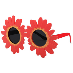 NessiWorld RedColorDaisyShapedPartyGlasses18x10cm