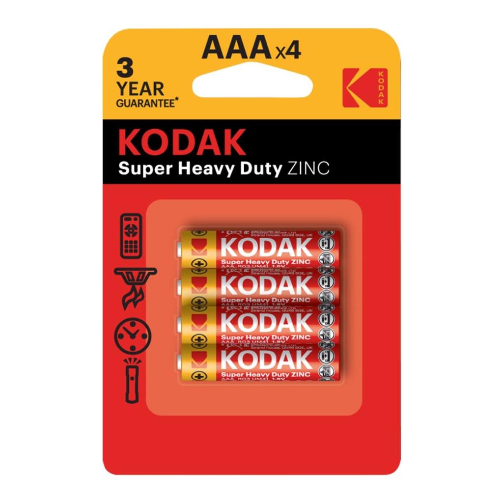 Nessiworld Kodak Zinc Carbon Blister Slim Battery 4 AAA