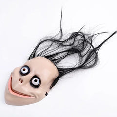 Nessiworld Scary Creepy Long Hair Momo Mask 24x16 cm
