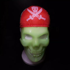 Masque de pirate fluorescent