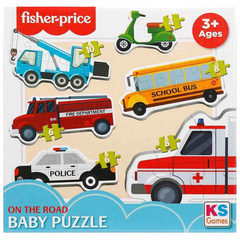 NessiWorld KSFisherPriceBabyOnTheRoad6in1Puzzle