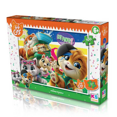 NessiWorld KS Games 44 Cats 100 Parça Puzzle