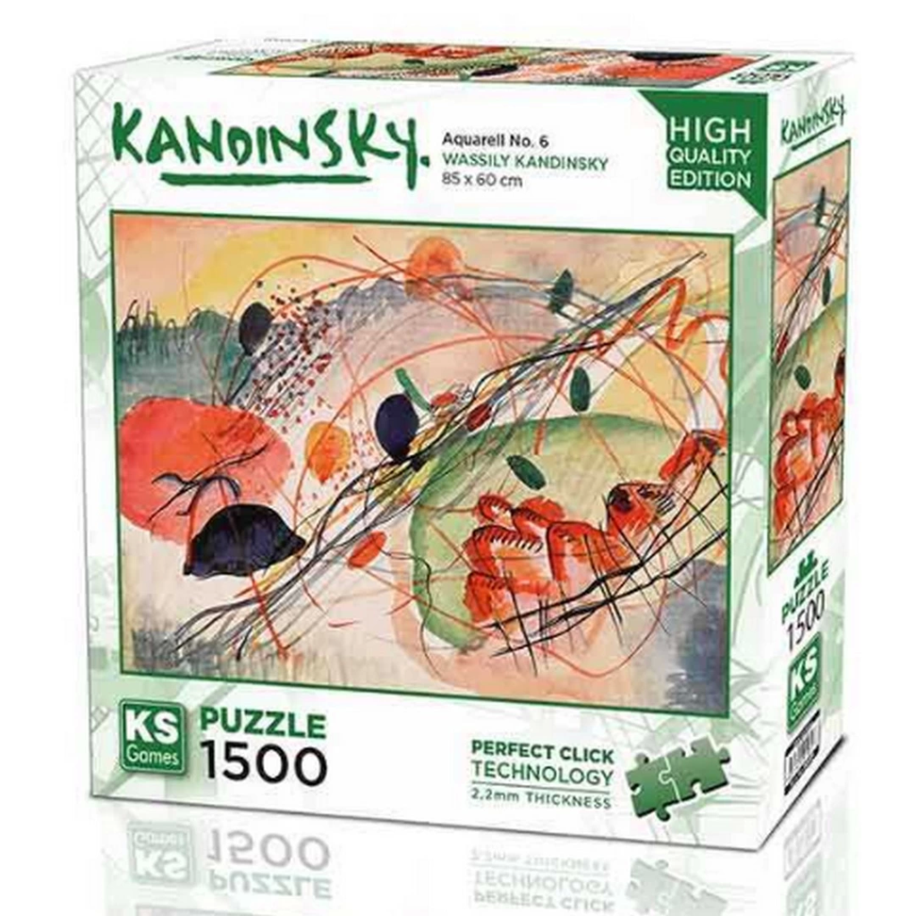 Nessiworld Ks Games Aquarell No 6 Puzzle 1500 Pieces 22031