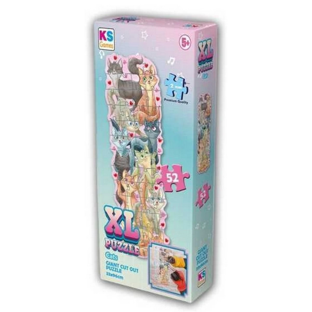 Nessiworld Ks Games Cats XL Puzzle 52 Pieces KS-28617