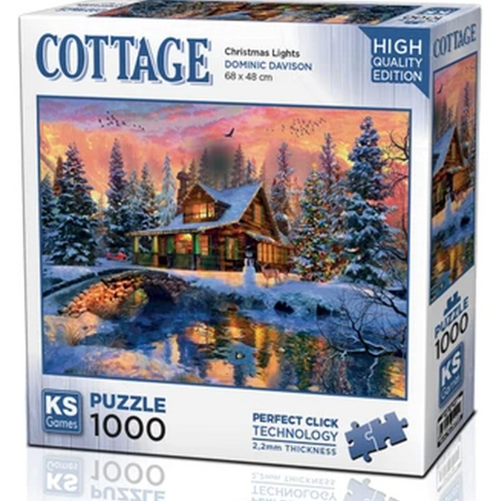 Nessiworld KS Games Christmas Lights Puzzle 1000 Pieces 20720
