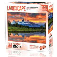Nessiworld KS Games Grand Teton National Park Puzzle 1500 Pieces 22037