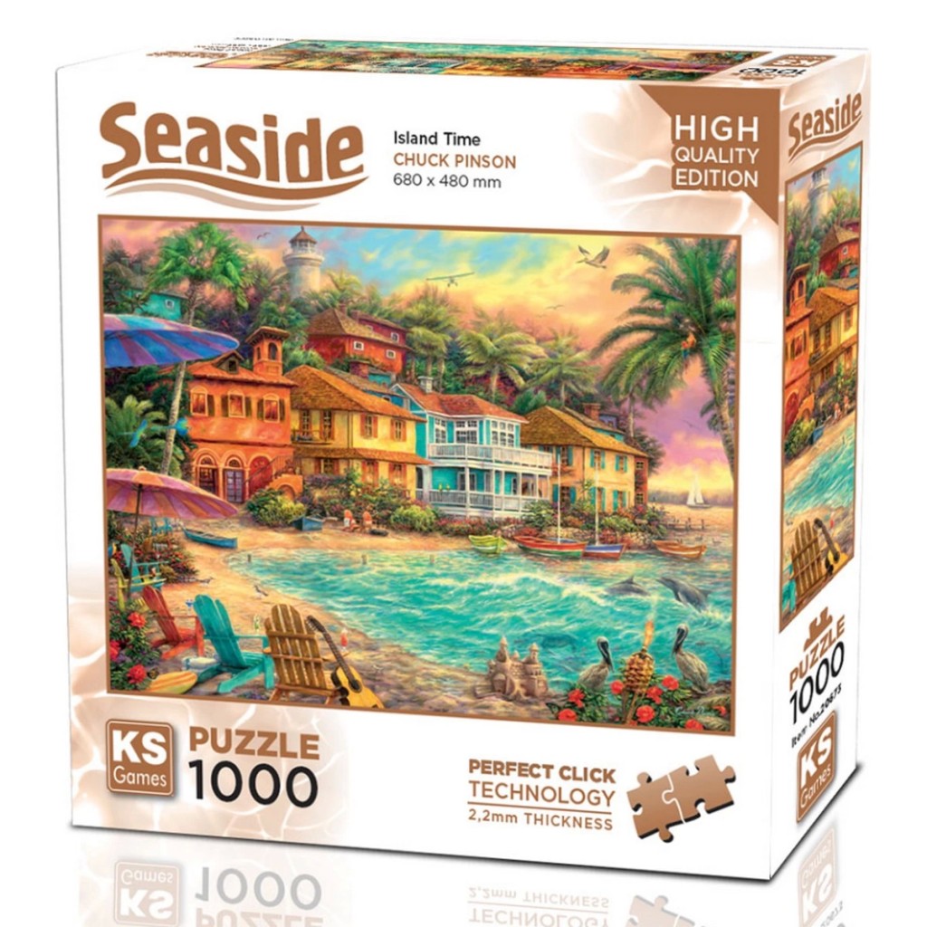 Nessiworld KS Games Island Time Puzzle 1000 Pieces 20673
