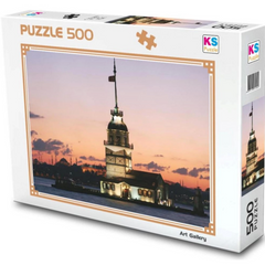 Nessiworld KS Games Maiden's Tower Day Istanbul Puzzle 500 Pieces 20059