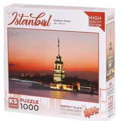 Nessiworld KS Games Maiden's Tower and Sunset Puzzle 1000 Pieces 20729
