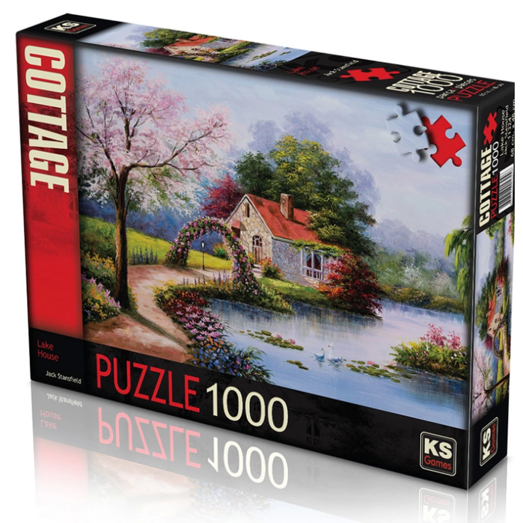 Nessiworld KS Games Lake House Puzzle 1000 Pieces 20782