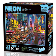 Nessiworld KS Games Neon Metropol Puzzle 1000 Pieces 20766
