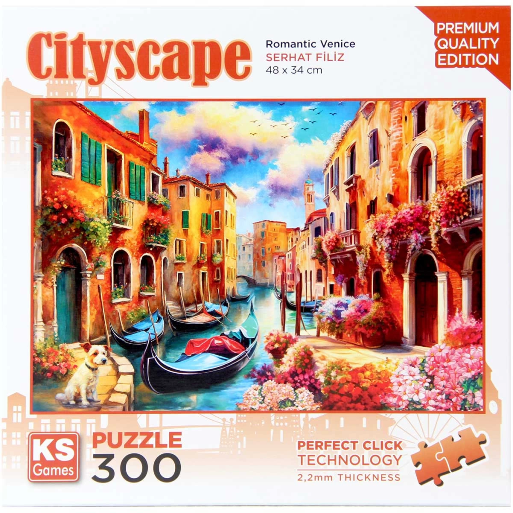 Nessiworld KS Games Romantic Venice Puzzle 300 قطعة