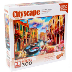 Nessiworld KS Games Romantic Venice Puzzle 300 قطعة