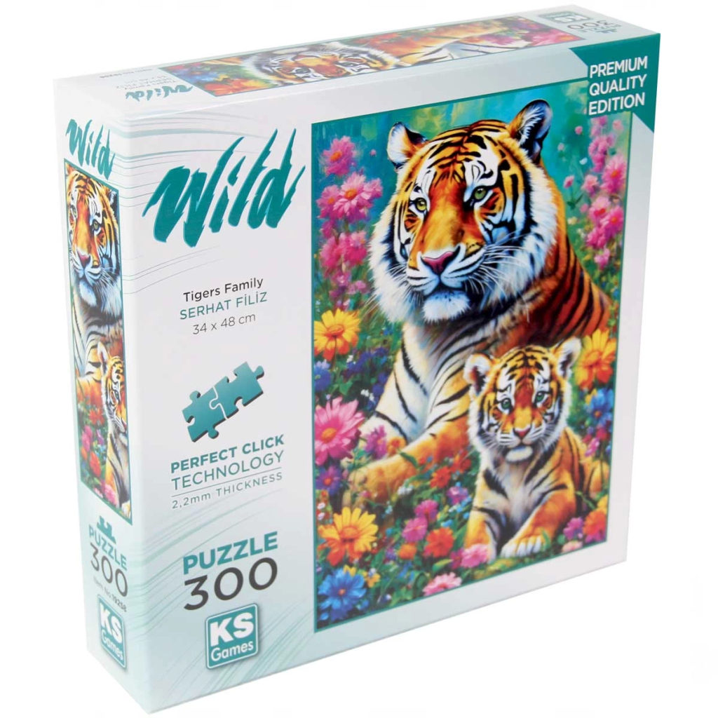 Nessiworld KS Games Tigers Family Puzzle 300 قطعة