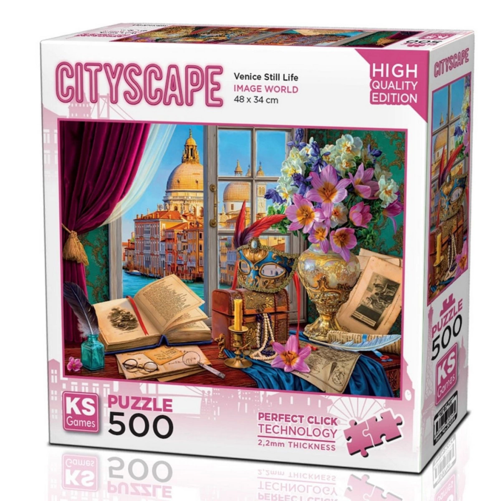Nessiworld KS Games Venice Still Life Puzzle 500 Pieces 20054