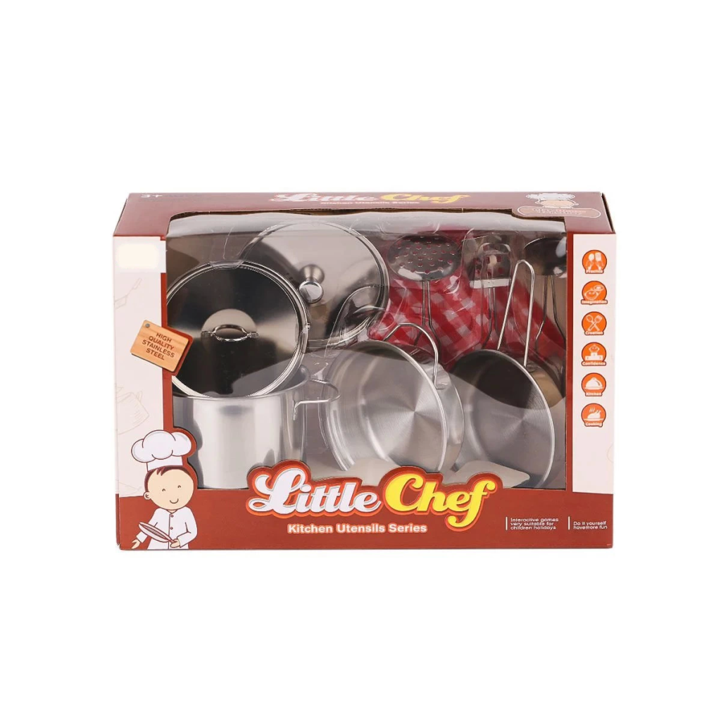 Nessiworld Little Chef Metal Kitchen Set
