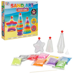 Ensemble de créations artistiques sur sable Nessiworld