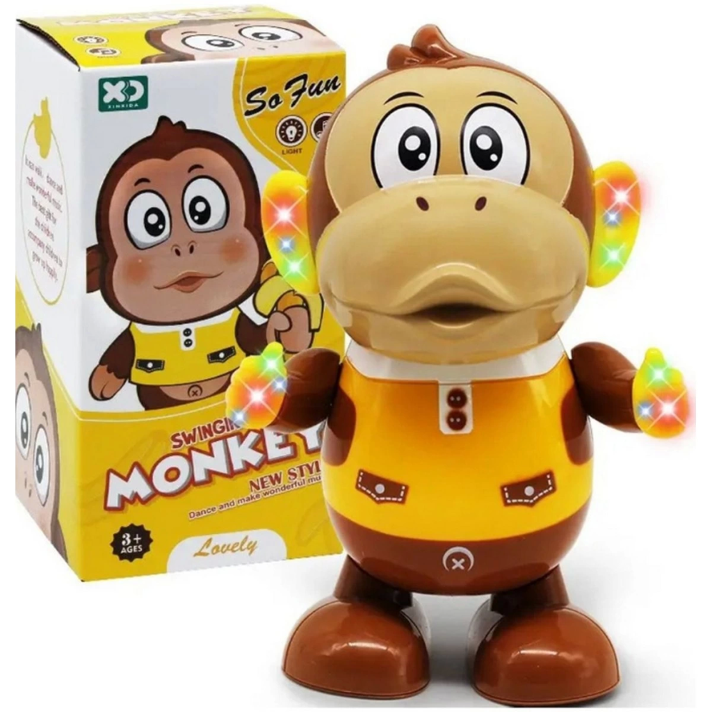 Nessiworld Boxed Dancing Monkey with Voice