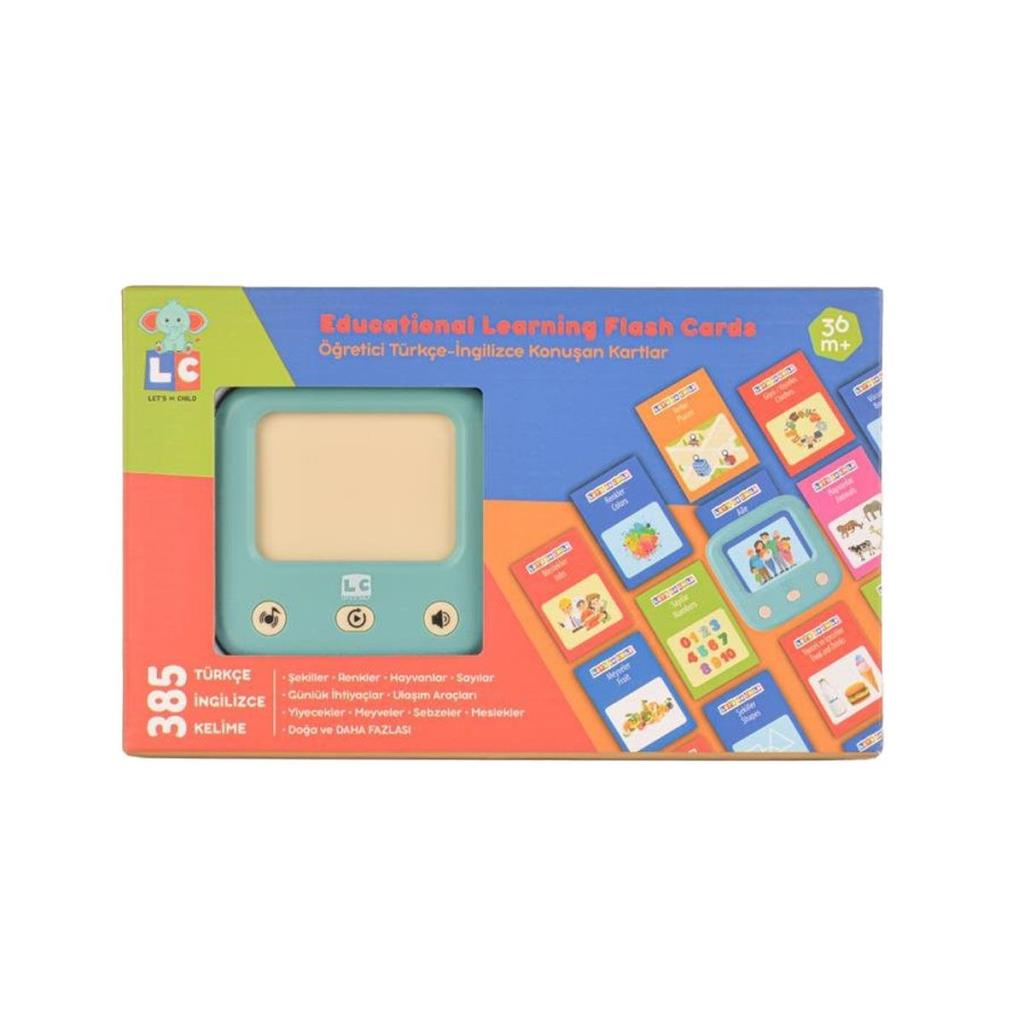 NessiWorld LC-31050TutorialTurkish-EnglishTalkingFlashCards-Let'sBeChild