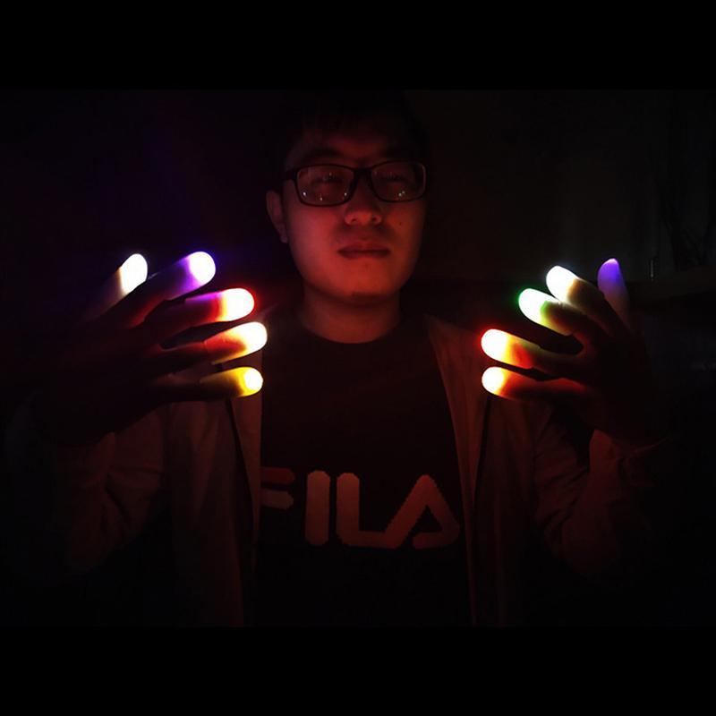 Nessiworld Led Light Colorful Magic Finger Light Finger Joke Finger 1 Piece