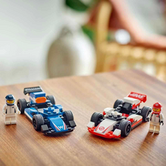 Nessiworld LEGO City F1 Williams Racing and Haas F1 Race Cars 60464