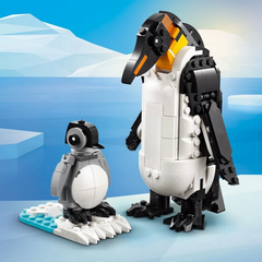Nessiworld LEGO Creator 3'ü 1 Arada Vahşi Hayvanlar: Panda Ailesi Oyun Seti 31165
