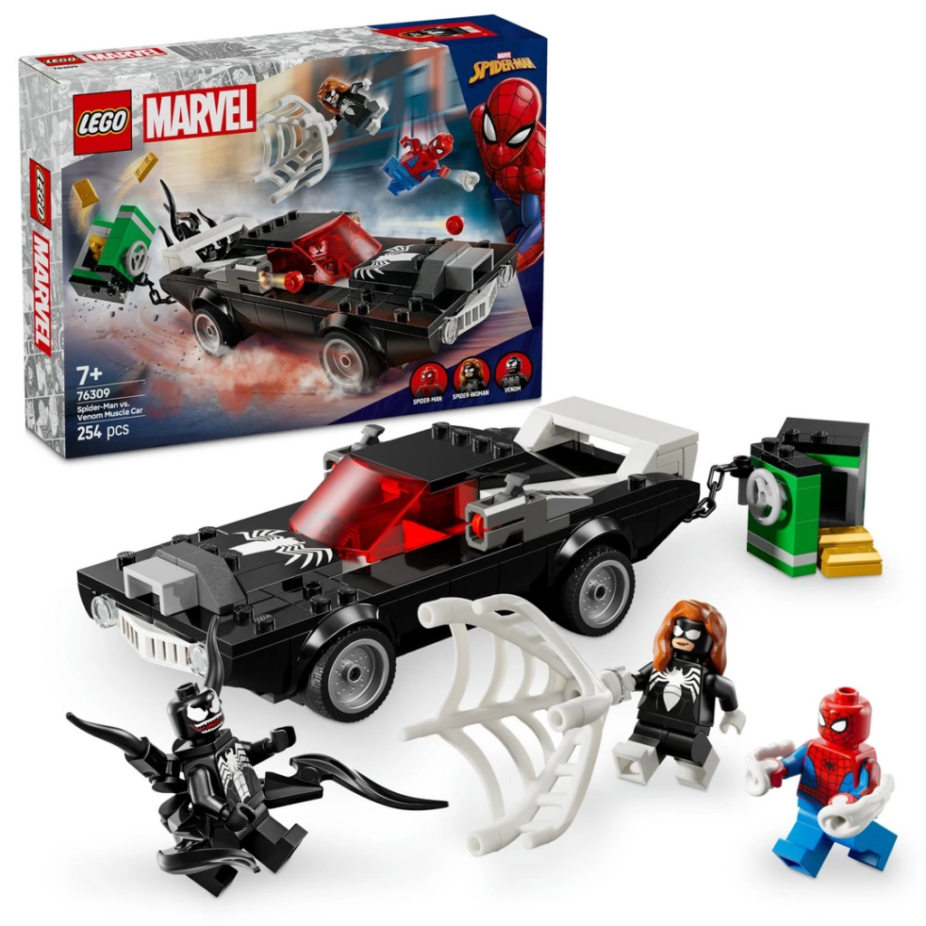 Nessiworld LEGO Marvel Spider-Man contre Venom Car 76309