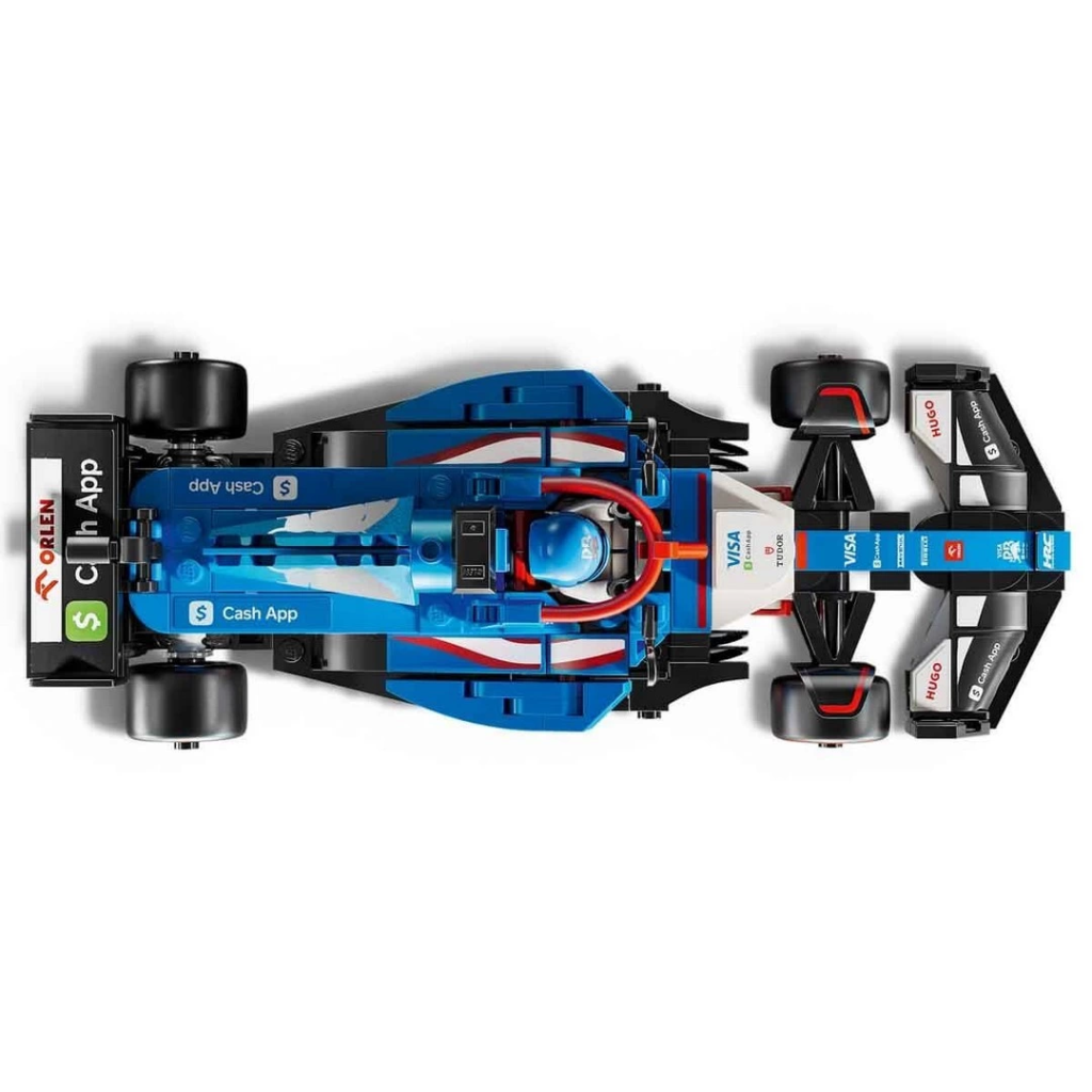 Nessiworld LEGO Speed ​​Champions Visa Cash App RB VCARB 01 Voiture de course F1 77246