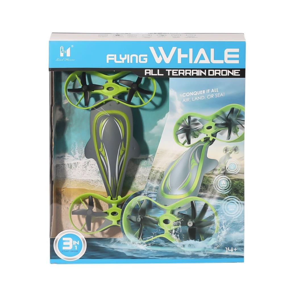 Drone aquatique rechargeable et télécommandé NessiWorld LH-X70 - Canette