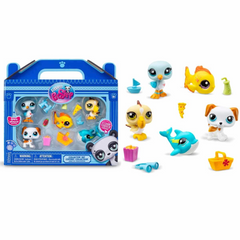 Coffret de 5 figurines Nessiworld Littlest Pet Shop Minis S1