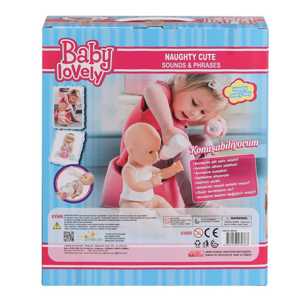 Nessiworld LMN202 Bedwetting Baby Boy - Lemon Toy