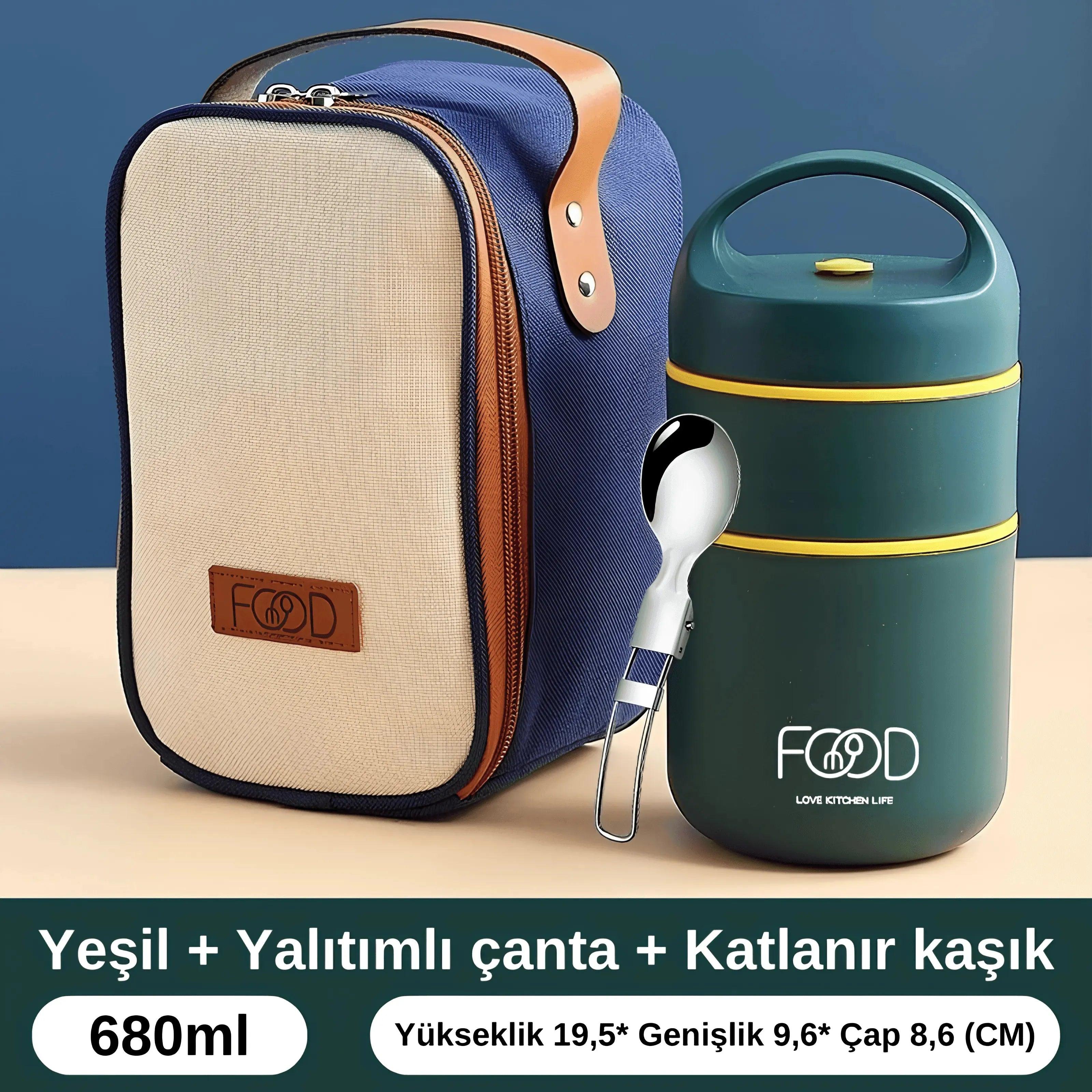 Lunch Box Fast Serisi Çelik Yemek Termosu - MeanYou